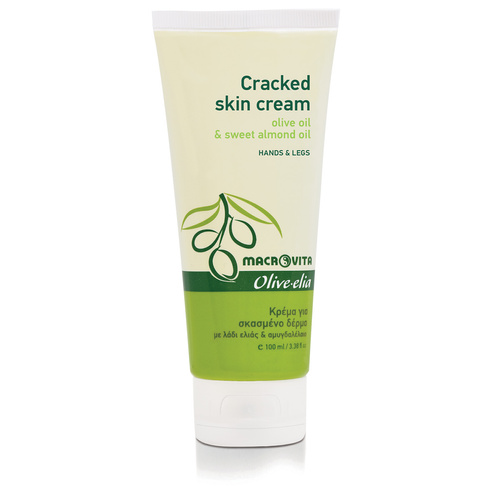 MACROVITA Olive.elia Cracked Skin Cream weichmachende und feuchtigkeitsspendende Hand- und Fußcreme Olivenöl & süßes Mandelöl 100ml