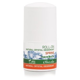 MACROVITA Olive.elia naturalny dezodorant roll-on z kryształem Spring 50ml