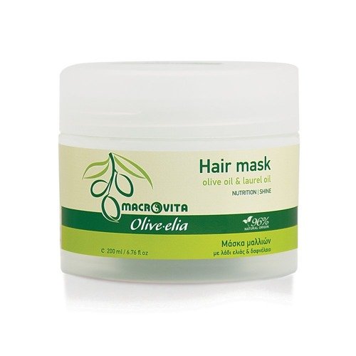 MACROVITA OLIVE-ELIA odżywcza maska do włosów intensywnie regenerująca z bio-składnikami 200ml